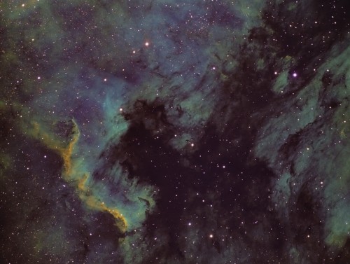 NGC7000 – HaSII – SHO