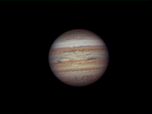Jupiter LRGB - Procesado alternativo